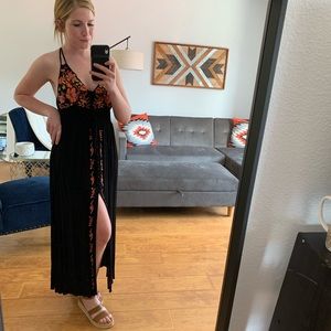 Fall ankle length dress 🍂